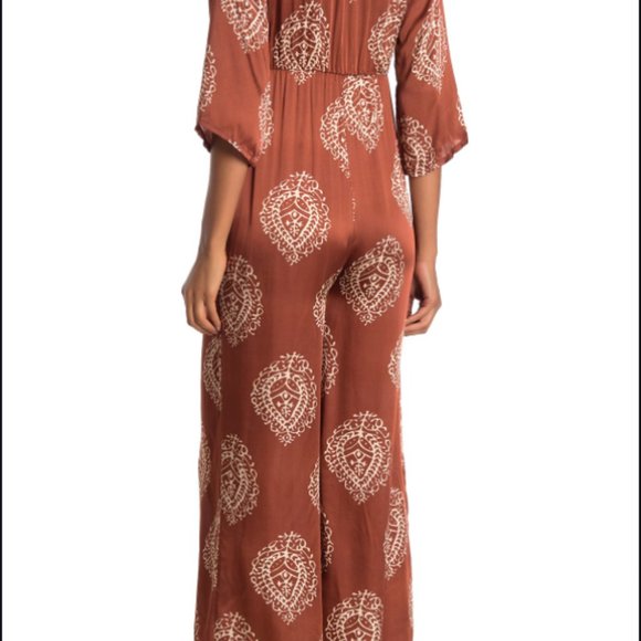 Lola made in Italy silk blend jumpsuit - Picture 2 of 4